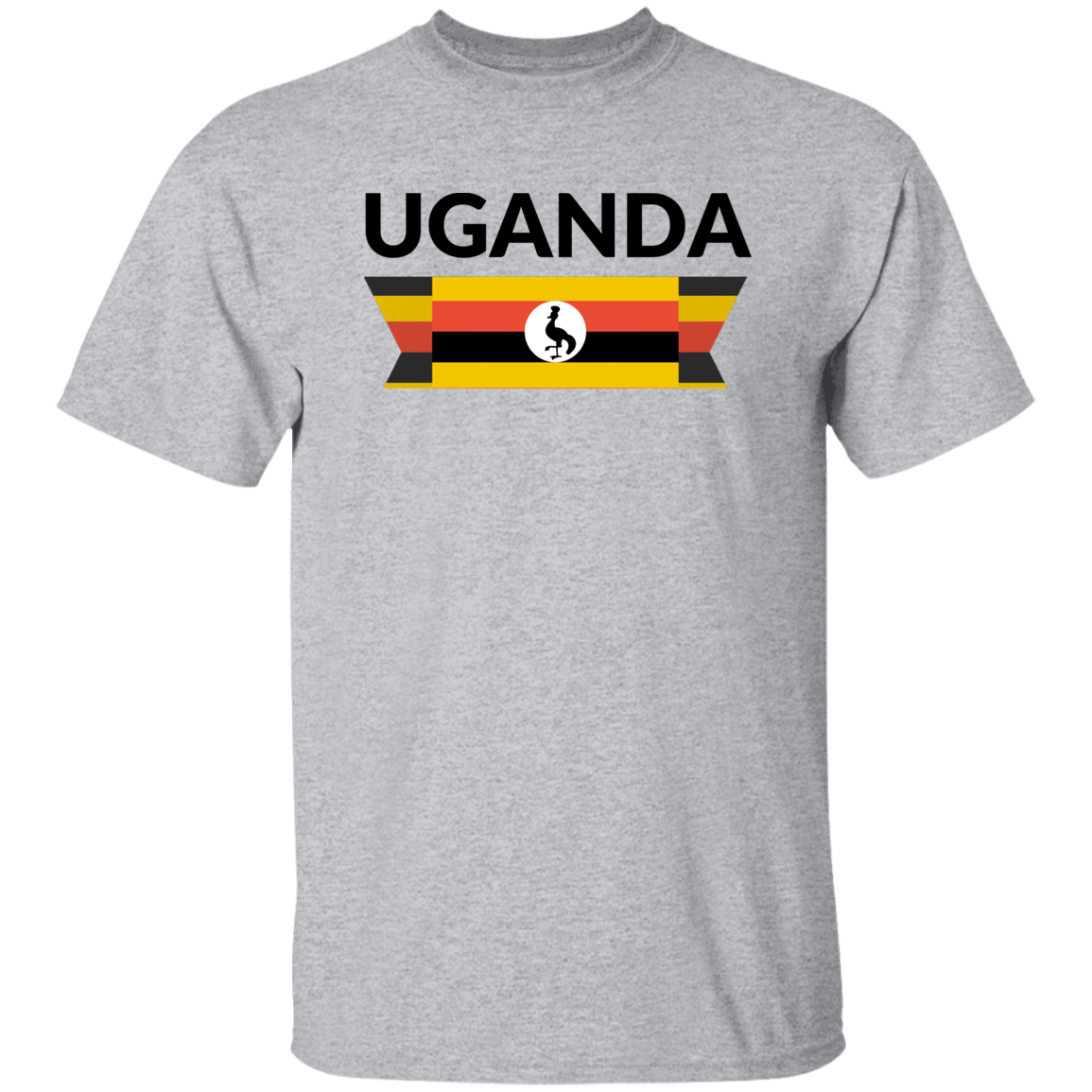 T-Shirt | Unisex | Uganda Flag | Assorted Colors