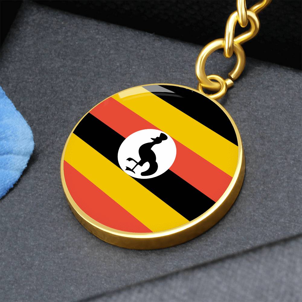 Keychain | Uganda Flag