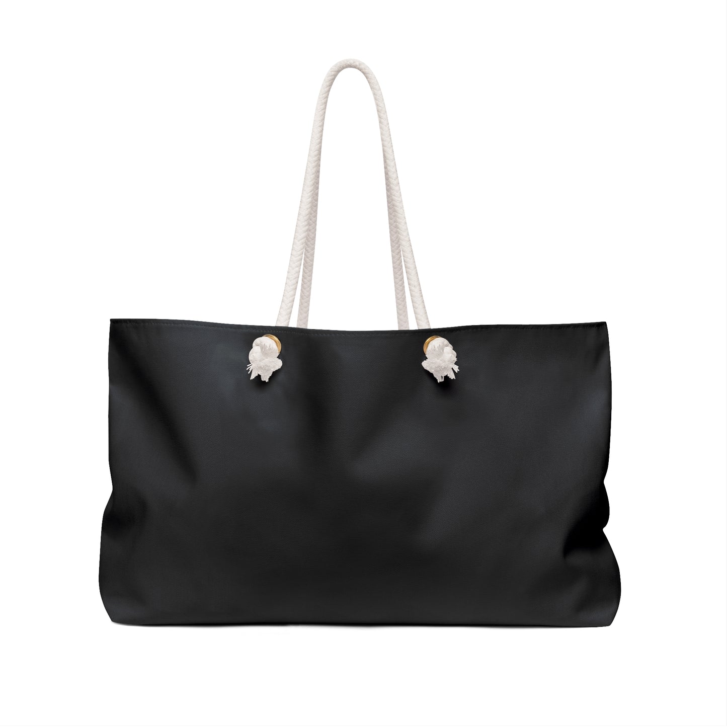 Weekender Bag | Black Tote | Be Still and Know