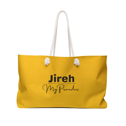 Weekender Bag | Yellow Tote | Jireh