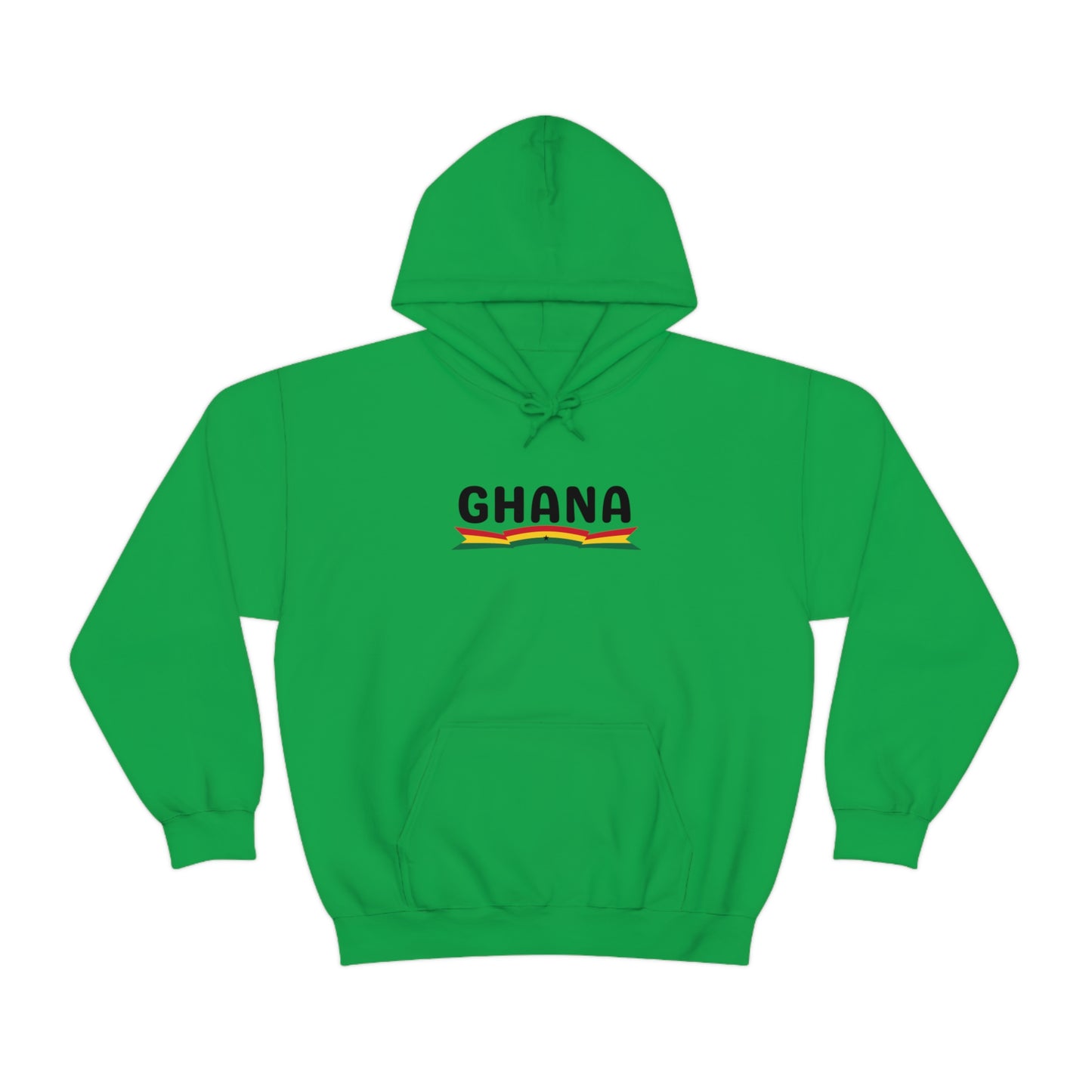 Hoodie | Unisex | Ghana Flag | Assorted Colors