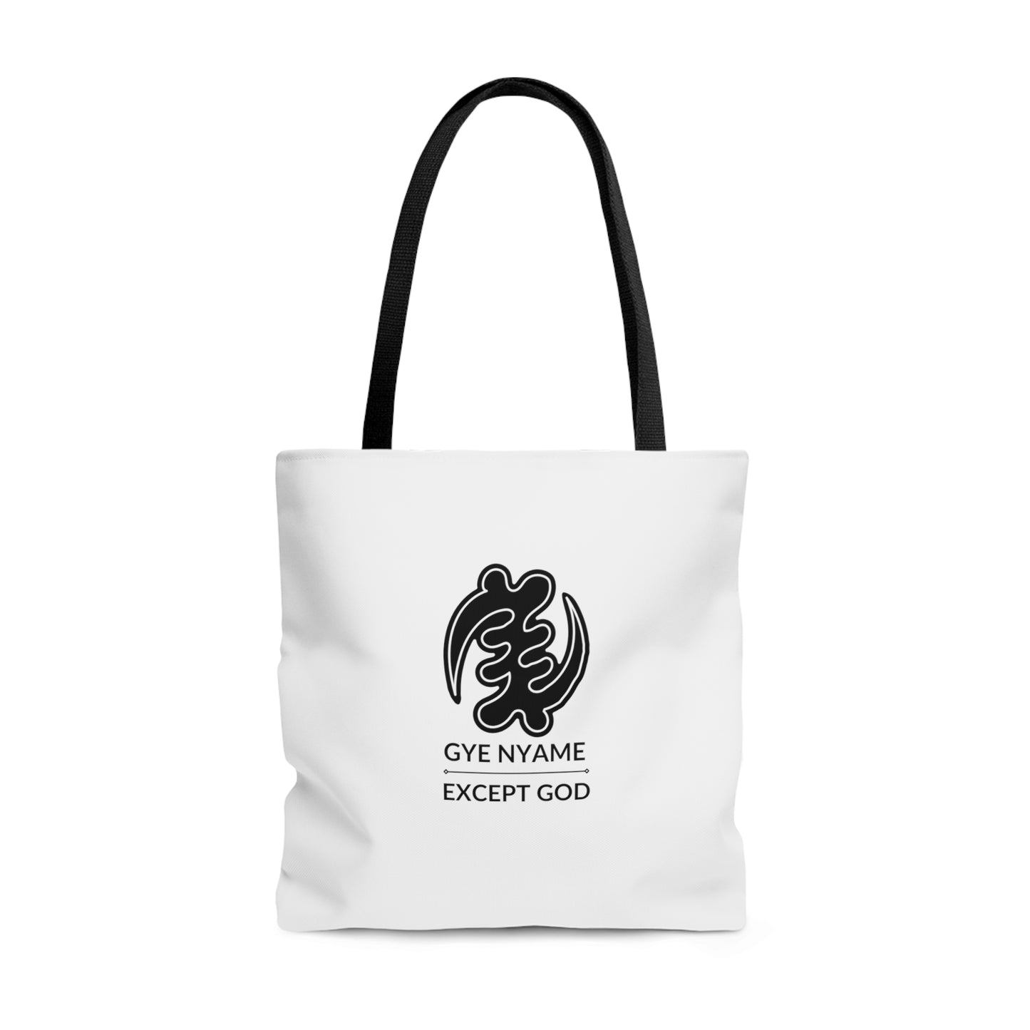 Tote Bag | Gye Nyame | White Bag