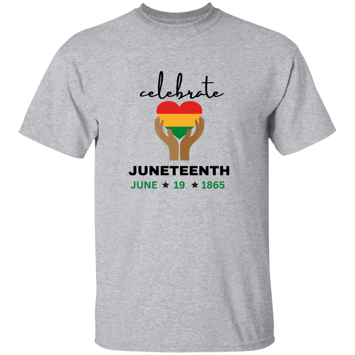 Juneteenth | T-Shirt | Heart in Hand