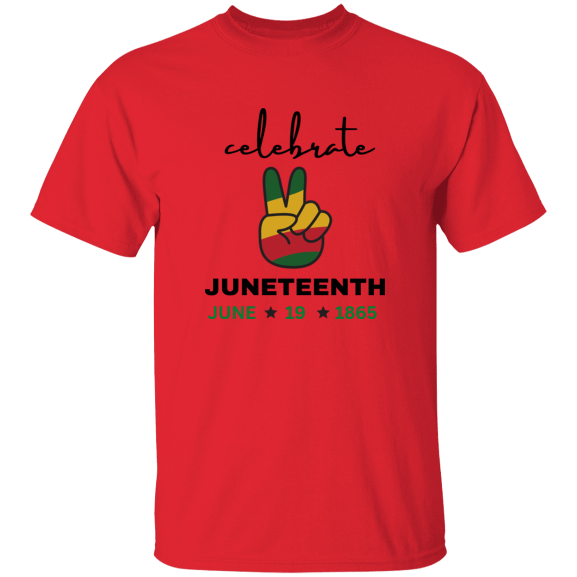 Juneteenth | T-Shirt | Peace Sign