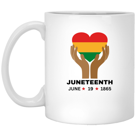 Juneteenth | Mug | Heart in Hands