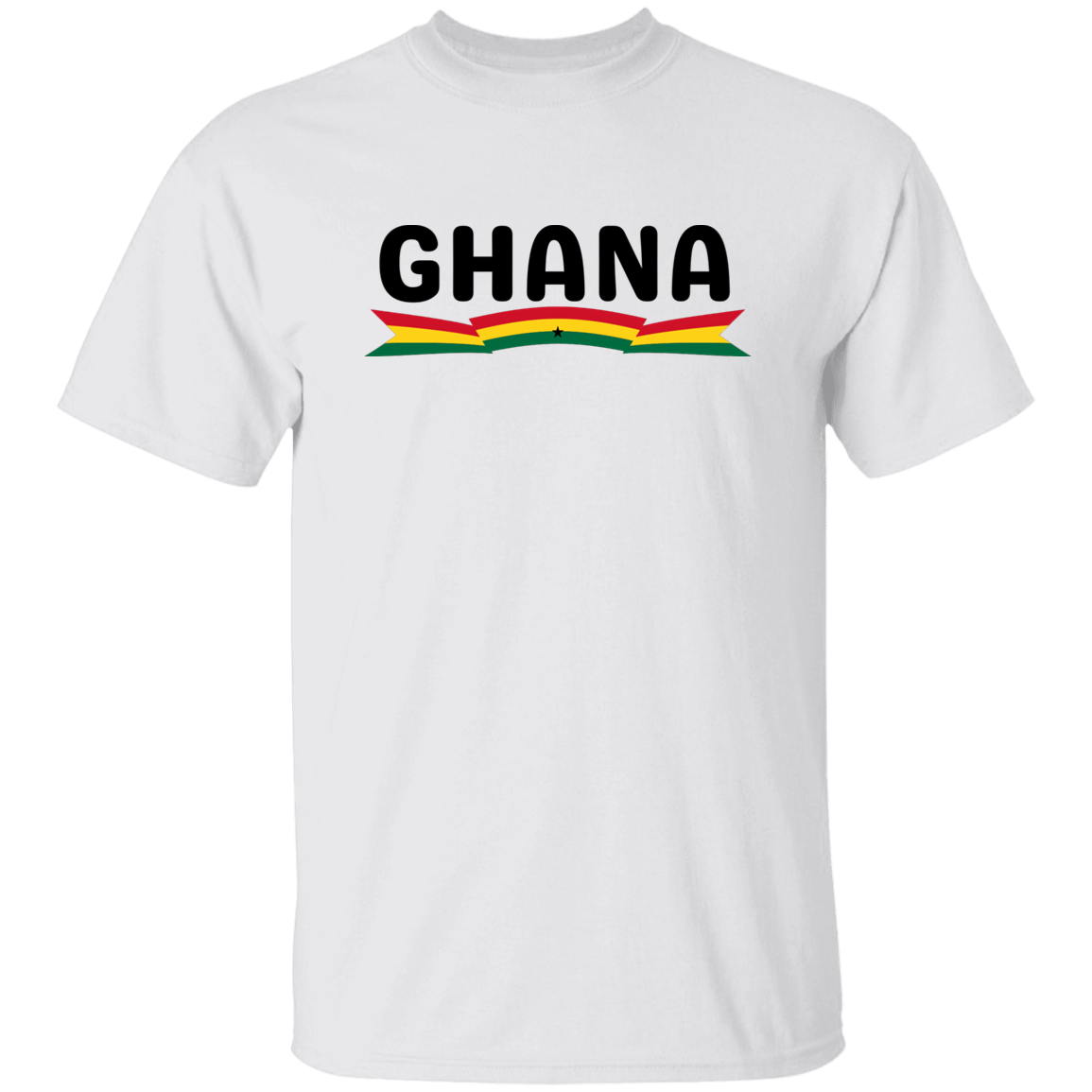 T-Shirt | Unisex | Ghana Flag | Assorted Colors