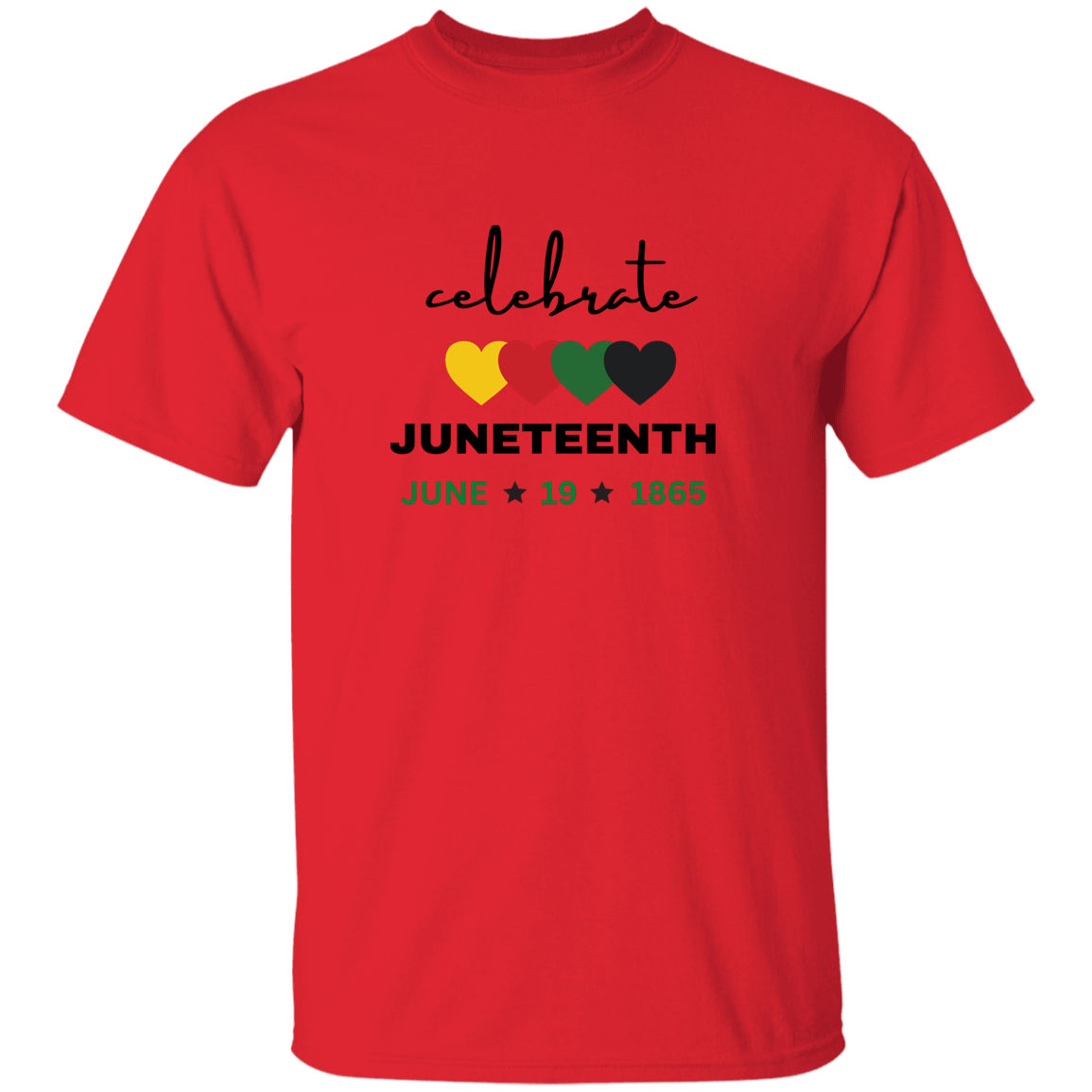 Juneteenth | T-Shirt | Shades of Hearts