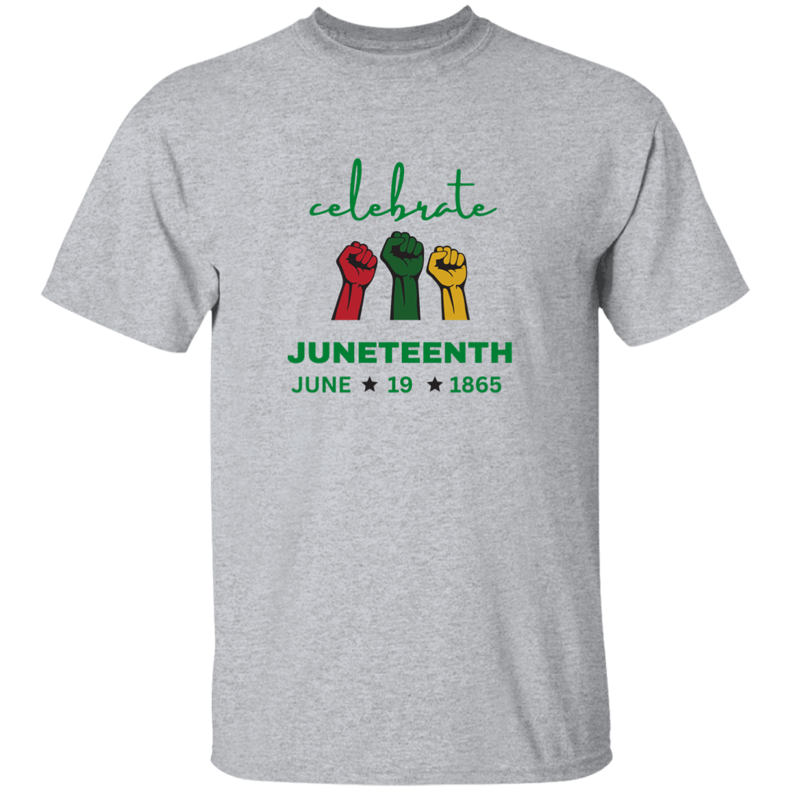 Juneteenth | T-Shirt | Power Sign