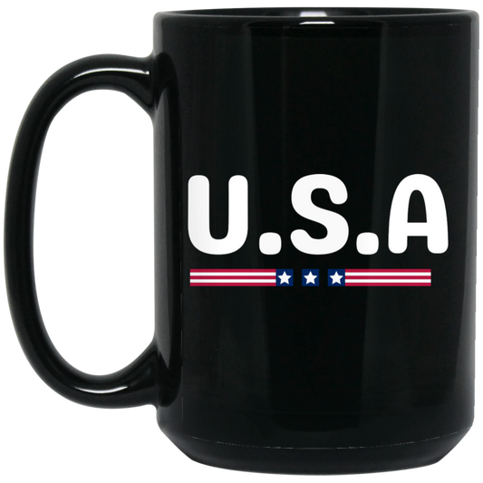 Mug | USA | Black Mug