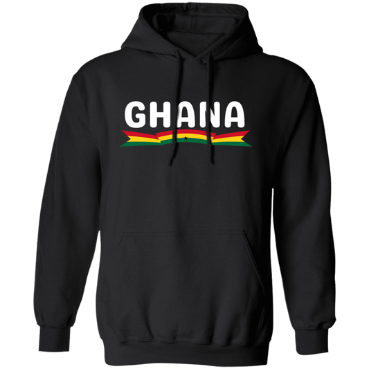 Hoodie | Unisex | Ghana Flag | Black, Navy