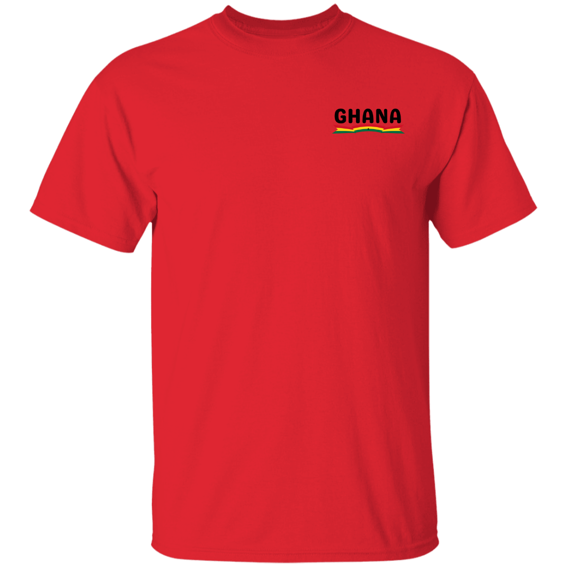 T-Shirt | Unisex | Ghana Flag | Assorted Colors