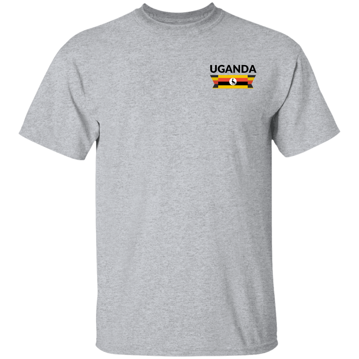 T-Shirt | Unisex | Uganda Flag | Assorted Colors