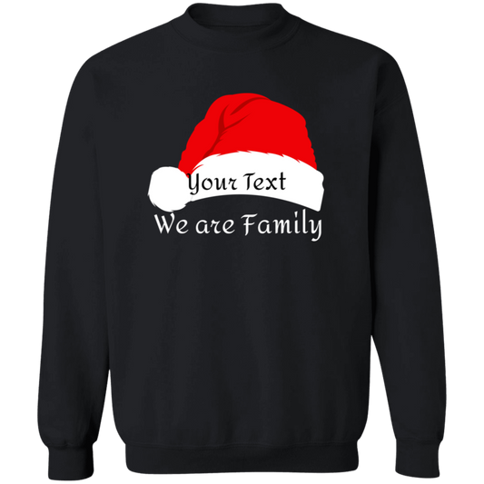 Christmas Sweatshirt | We are Family | Customize