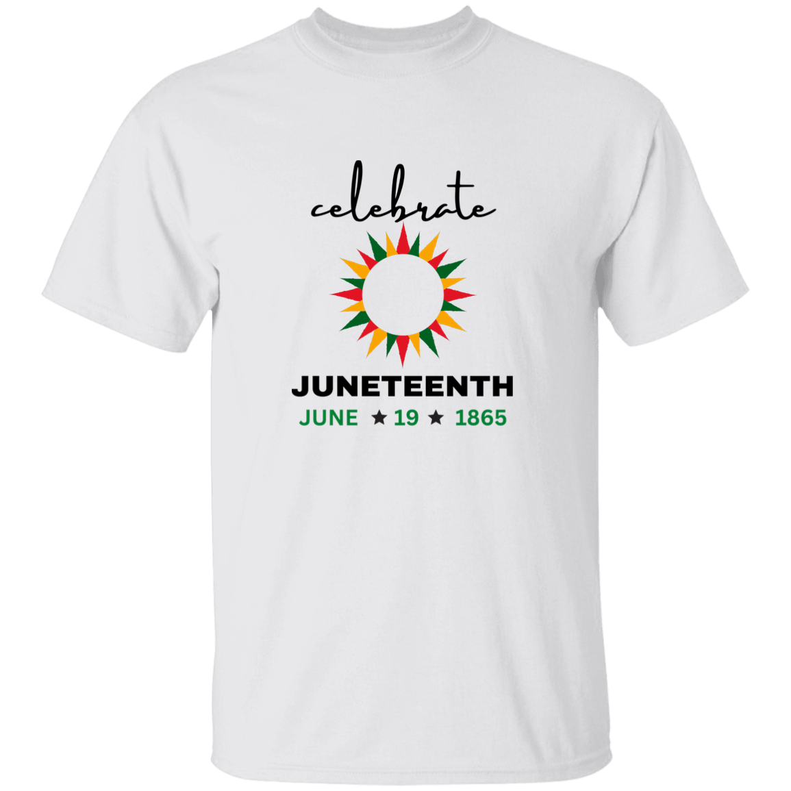 Juneteenth | T-Shirt | Round Frame