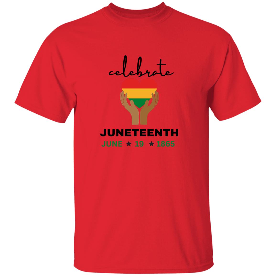 Juneteenth | T-Shirt | Heart in Hand