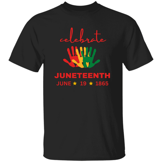 Juneteenth | Youth Tee in Blk | Hands