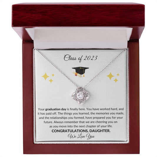Graduation | Love Knot Necklace | To Daughter