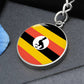 Keychain | Uganda Flag
