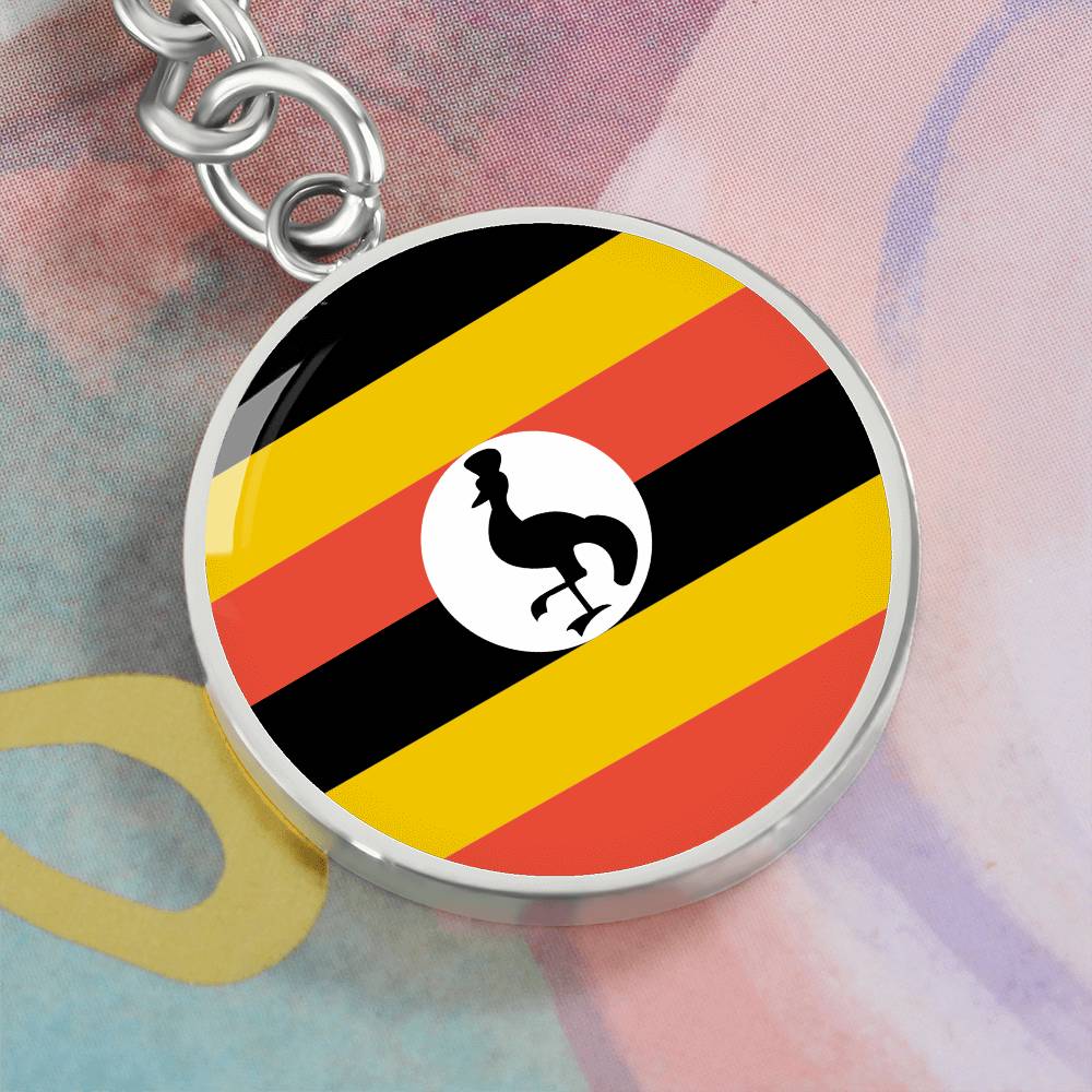 Keychain | Uganda Flag