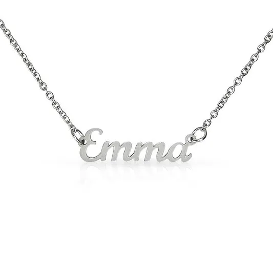 Graduation Gift Idea: Custom Name Necklace