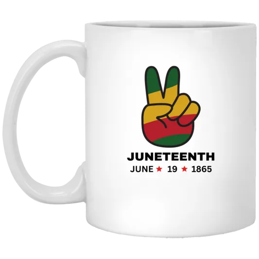 Juneteenth | Mug | Peace Sign