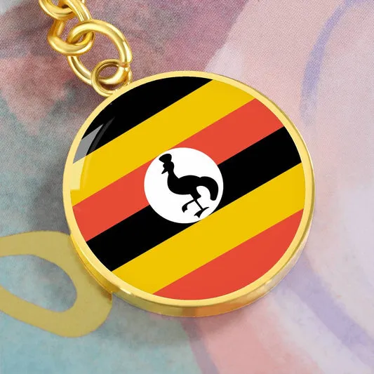 Keychain | Uganda Flag