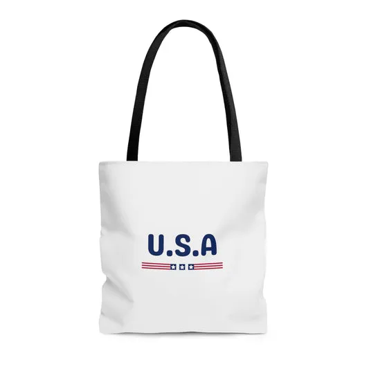 Tote Bag | USA | White Tote