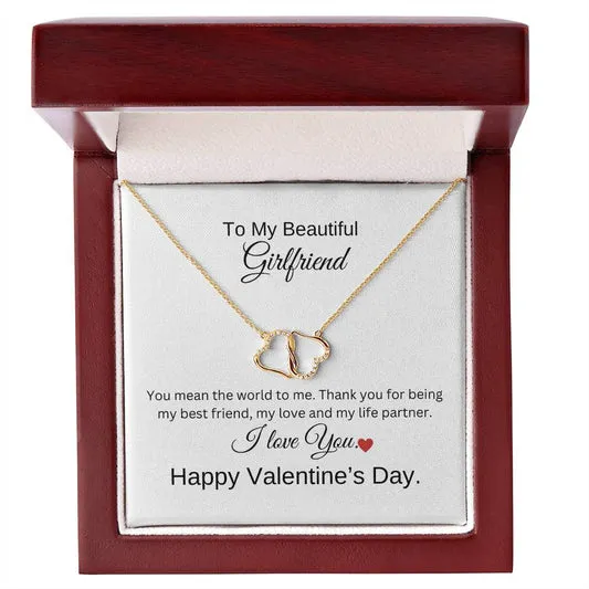 Valentine Gift to Girlfriend | Everlasting Love Necklace